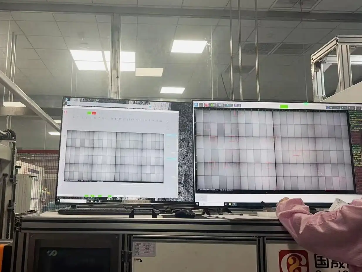 EL testing equipment for inspecting solar panel internal defects