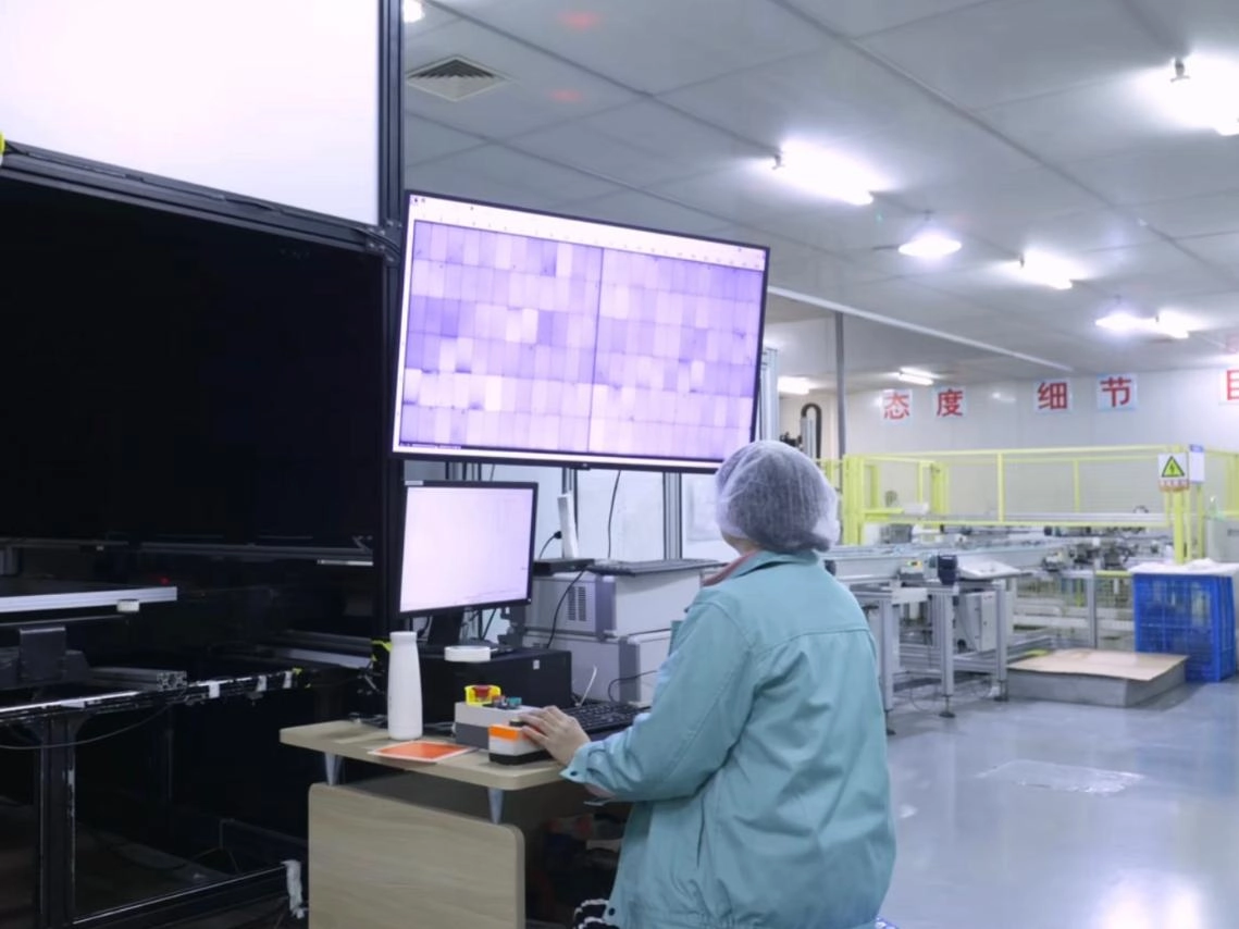 EL Test & Flash test equipment to measure solar panel power performance