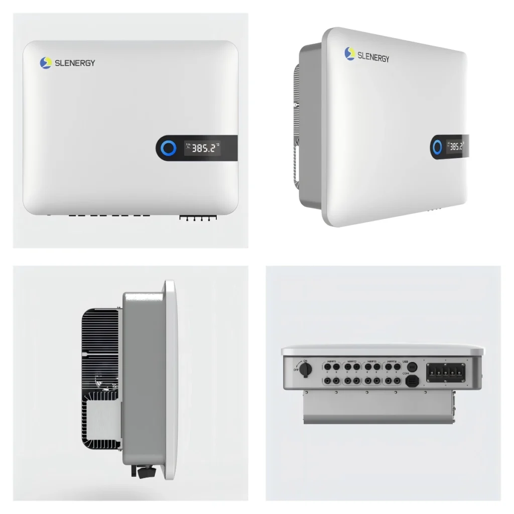 30-50KW three phase on grid solar inverter, multi-angle product photo