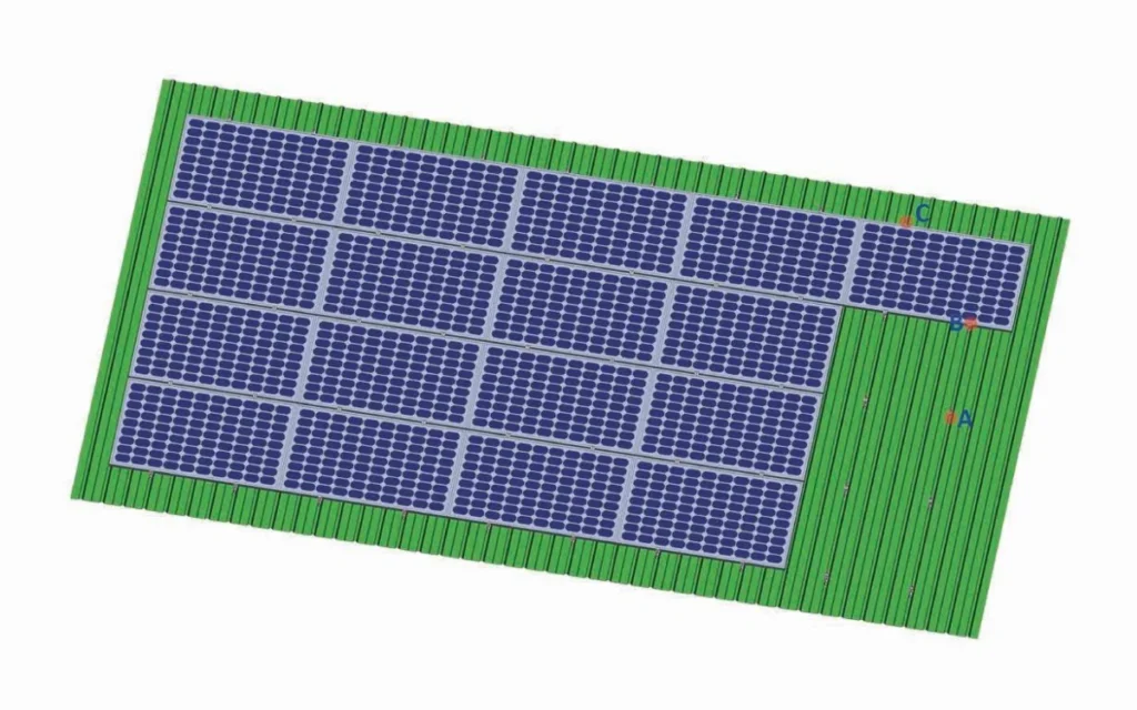 Railless roof solar mounting components, rail-free PV clamp spare parts for corrugated metal roof